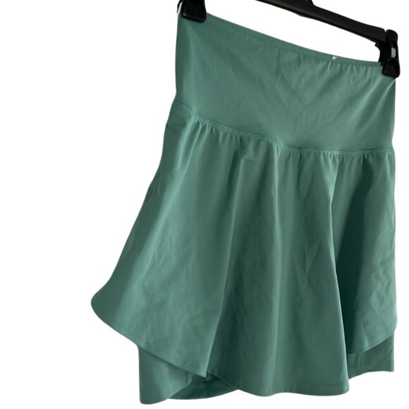 OLD NAVY HIGH RISE GO DRY POWER SOFT SKORT GREEN XS - Picture 3 of 6